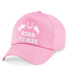 Бейсбольная кепка Born To Ride 60 SECOND MAKEOVER, розовый