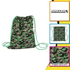Спортивная сумка Gaming Creeper Minecraft, зеленый