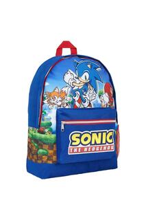 Рюкзак большой емкости Sonic the Hedgehog, синий