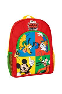 Детский рюкзак с Микки Маусом и друзьями Disney, красный