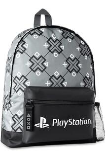 Рюкзак игровой школы Playstation, серый Sony