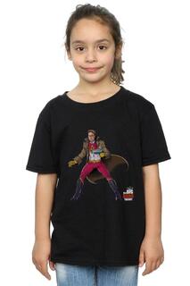 Хлопковая футболка с изображением супергероя Леонарда The Big Bang Theory, черный