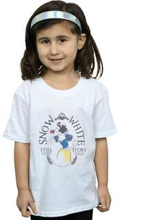 Хлопковая футболка «Сказочная история Белоснежки» Disney Princess, белый