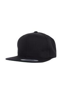 Кепка Snapback из твила в стиле Pro-style Flexfit, черный