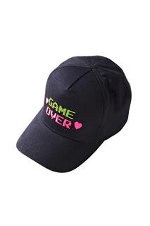 Игра окончена Пиковая кепка Hats Hats Hats, черный