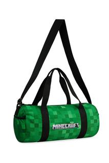 Спортивная сумка с принтом по всей поверхности Minecraft, мультиколор