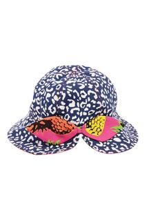 Солнцезащитная шляпа Globetrotter с ремешком на подбородке Little Hotdog Watson, синий