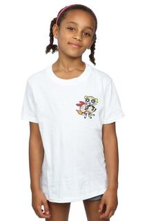 Хлопковая футболка Group Hug Powerpuff Girls, белый