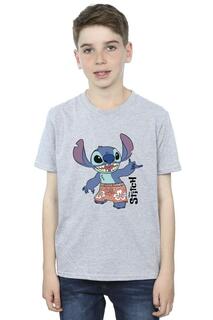 Футболка-шорты-бермуды Lilo &amp; Stitch Disney, серый