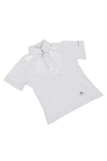 Рубашка для соревнований с короткими рукавами Aubrion, белый