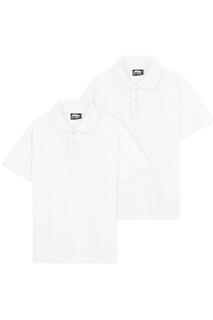 Комплект из 2 рубашек-поло с короткими рукавами CityComfort, белый