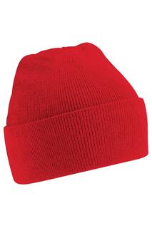 Вязаная зимняя шапка Soft Touch Beechfield, красный Beechfield®
