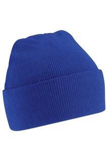 Вязаная зимняя шапка Soft Touch Beechfield, синий Beechfield®