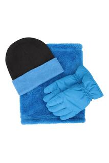 Лыжная сумка с водонепроницаемыми перчатками и гетрами с шапочкой Mountain Warehouse, синий