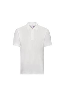 Рубашка-поло Академии AWDis, белый