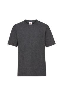 Легкая футболка с короткими рукавами Fruit of the Loom, серый