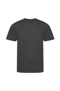 Крутая футболка из переработанных материалов AWDis, серый