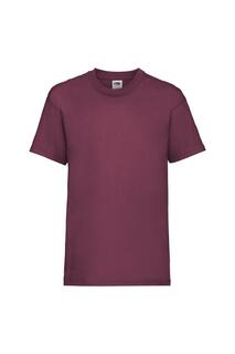 Легкая футболка с короткими рукавами Fruit of the Loom, красный