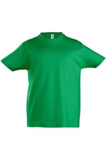 Хлопковая футболка Imperial с короткими рукавами SOL&apos;S, зеленый Sol's