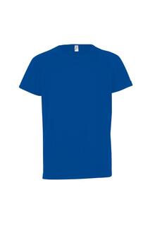 Спортивная футболка с коротким рукавом SOL&apos;S, синий Sol's