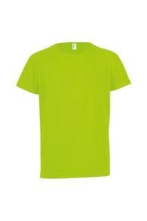 Спортивная футболка с коротким рукавом SOL&apos;S, зеленый Sol's