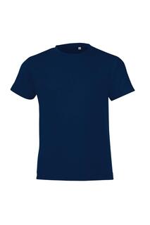Облегающая футболка Regent с короткими рукавами SOL&apos;S, темно-синий Sol's