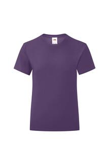 Обычная футболка Fruit of the Loom, фиолетовый