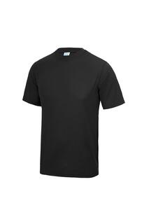 Просто крутая спортивная футболка AWDis, черный