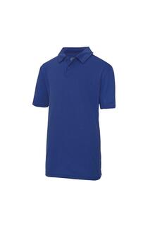 Простая спортивная рубашка-поло Just Cool AWDis, синий