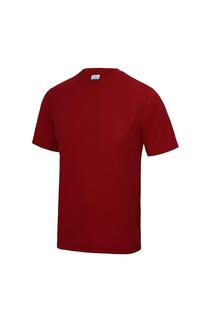 Просто крутая спортивная футболка AWDis, красный