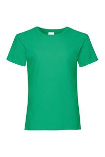 Легкая футболка с короткими рукавами Fruit of the Loom, зеленый