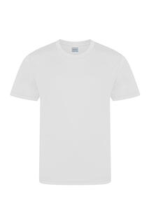 Крутая гладкая футболка AWDis, белый