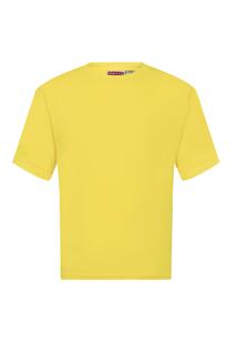 Хлопковая спортивная футболка David Luke, желтый