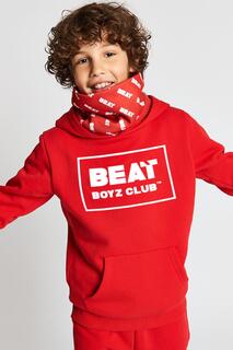 Толстовка Snoody с логотипом Flair Beat Boyz Club, красный