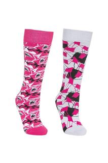 Лыжные носки Rockies (2 шт.) Trespass, розовый