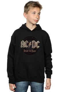 Толстовка Rock Or Bust AC/DC, черный
