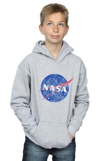 Классическая худи с логотипом Insignia NASA, серый