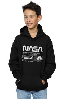 Толстовка «Спейс шаттл» NASA, черный