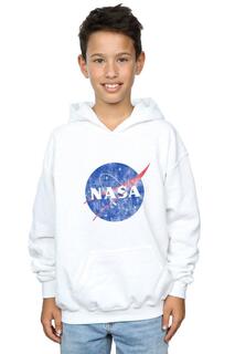 Классическая худи с логотипом Insignia NASA, белый