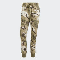 Спортивные брюки Adidas Seasonal Essentials Camouflage, оливковый