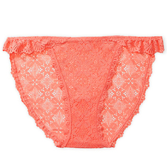 Трусы Victoria&apos;s Secret The Lacie Lace String Bikini, оранжевый
