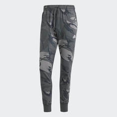 Спортивные брюки Adidas Seasonal Essentials Camouflage, темно-серый