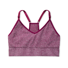 Топ спортивный Victoria&apos;s Secret Pink Seamless Racerback, пурпурный