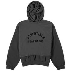 Худи Fear Of God Essentials Spring Fleece, черный