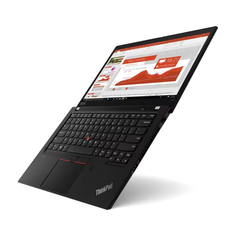 Ноутбук Lenovo ThinkPad T14 Gen 1, 14&quot;, 8 ГБ/512 ГБ, i7-10510U, GeForce MX330, черный, английская/арабская клавиатура