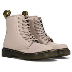 Детские армейские ботинки 1460 Little Kid Dr. Martens, серый