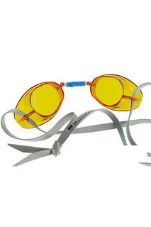Шведские очки для плавания для соревнований - Янтарный Malmsten, желтый