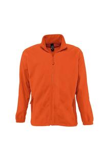 Уличная флисовая куртка North с молнией во всю длину SOL&apos;S, оранжевый Sol's
