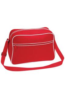 Регулируемая сумка через плечо в стиле ретро (18 литров) Bagbase, красный