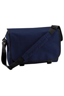 Регулируемая сумка-мессенджер (11 литров) Bagbase, темно-синий